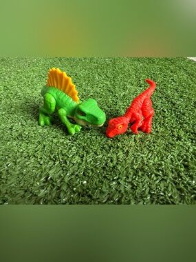 Fisher-Price Imaginext Jurassic World Dinosaur Figure Lot – 2 Pieces